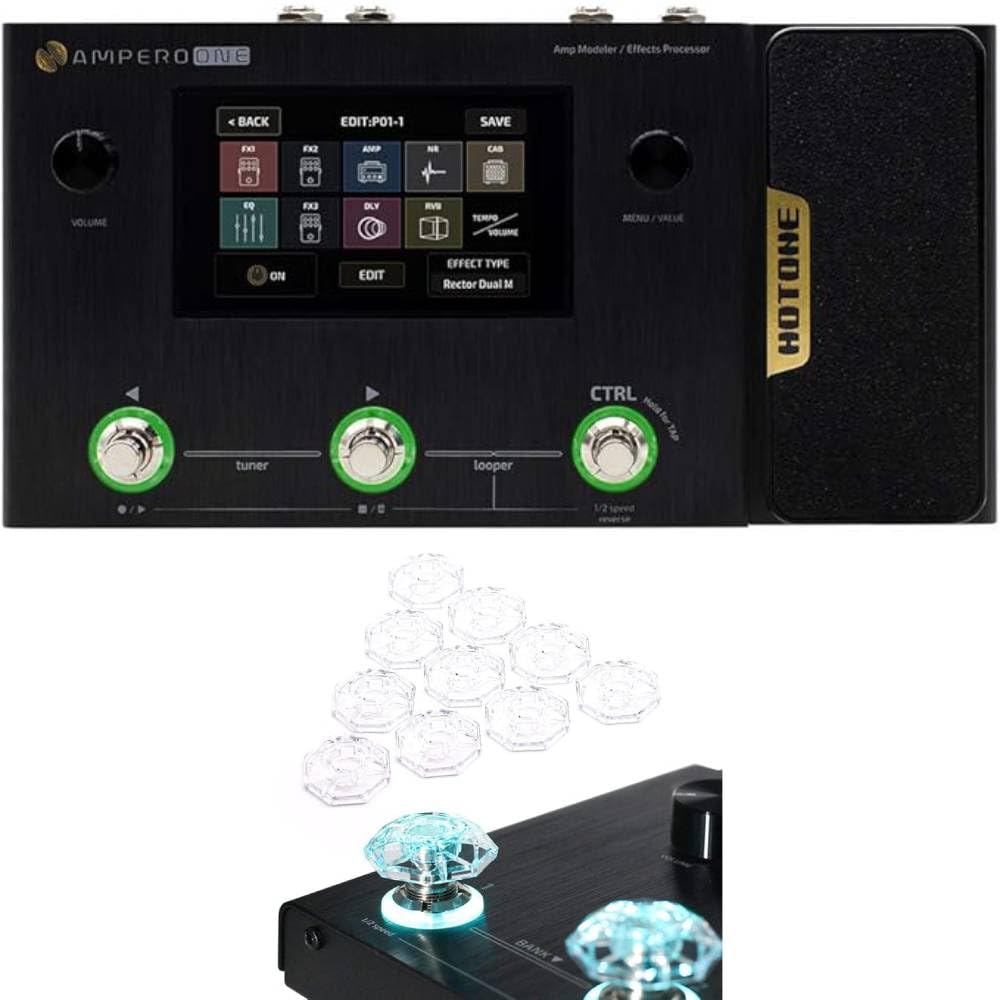 Amazon.com: Hotone Ampero One MP-80 Guitar Bass Amp Modeling